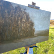 Underpainting on plein-air. Painting, and Oil Painting project by Diana Buitrago - 07.10.2022