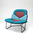 Daisy lounge chair. Furniture Design, and Making project by studio_brichet_ziegler - 10.04.2022