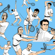 Nexus - Wimbledon. Design, Animation, and Art Direction project by Hugo Moreno - 10.10.2022