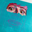 My (optional) final project: Paint expressive eyes for vibrant portraits.. Un proyecto de Ilustración tradicional, Pintura, Ilustración de retrato y Pintura al óleo de Alai Ganuza - 18.10.2022