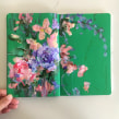 Green sketchbook. Un proyecto de Pintura y Pintura acrílica de Sonal Nathwani - 10.05.2023