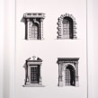 Doors of Rome. Traditional illustration, Architecture, Pencil Drawing, Drawing, Realistic Drawing, and Architectural Illustration project by Chris Henton - 06.26.2023