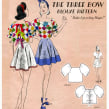 The Three Bow Blouse. Moda projeto de Selina Sanders - 05.12.2023