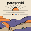 Patagonia (Store Mural). Un proyecto de Instalaciones, Pintura, Ilustración vectorial e Ilustración digital de Ryan Dean Sprague - 31.12.2019