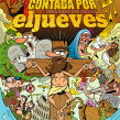 Ilustración "La Biblia contada por El Jueves". Ilustração digital e Ilustração editorial projeto de Raúl Salazar - 13.03.2024