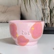 Large Grumpy Pink Bowl/Planter. Un proyecto de Cerámica de Garbo Zhu - 06.07.2024