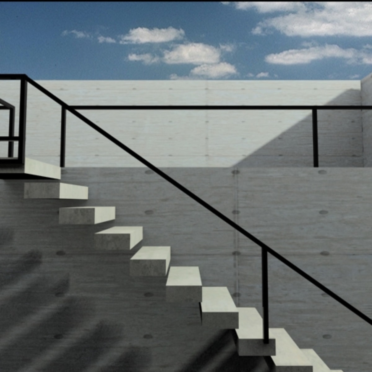 3D Tadao Ando | Domestika