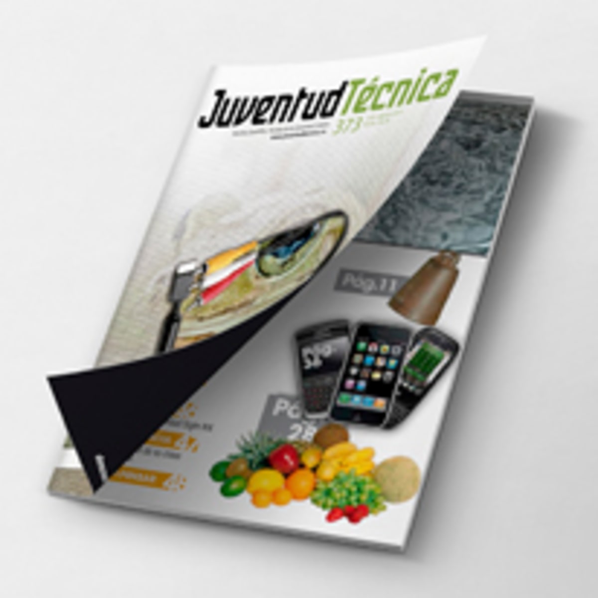 Editorial Revista Juventud Técnica Domestika 