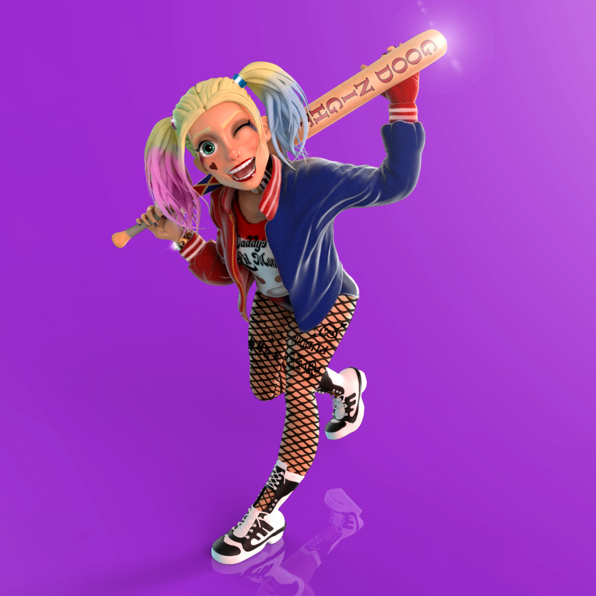 Roblox Harley Quinn Rendering Avatar PNG, Clipart, 3d Modeling