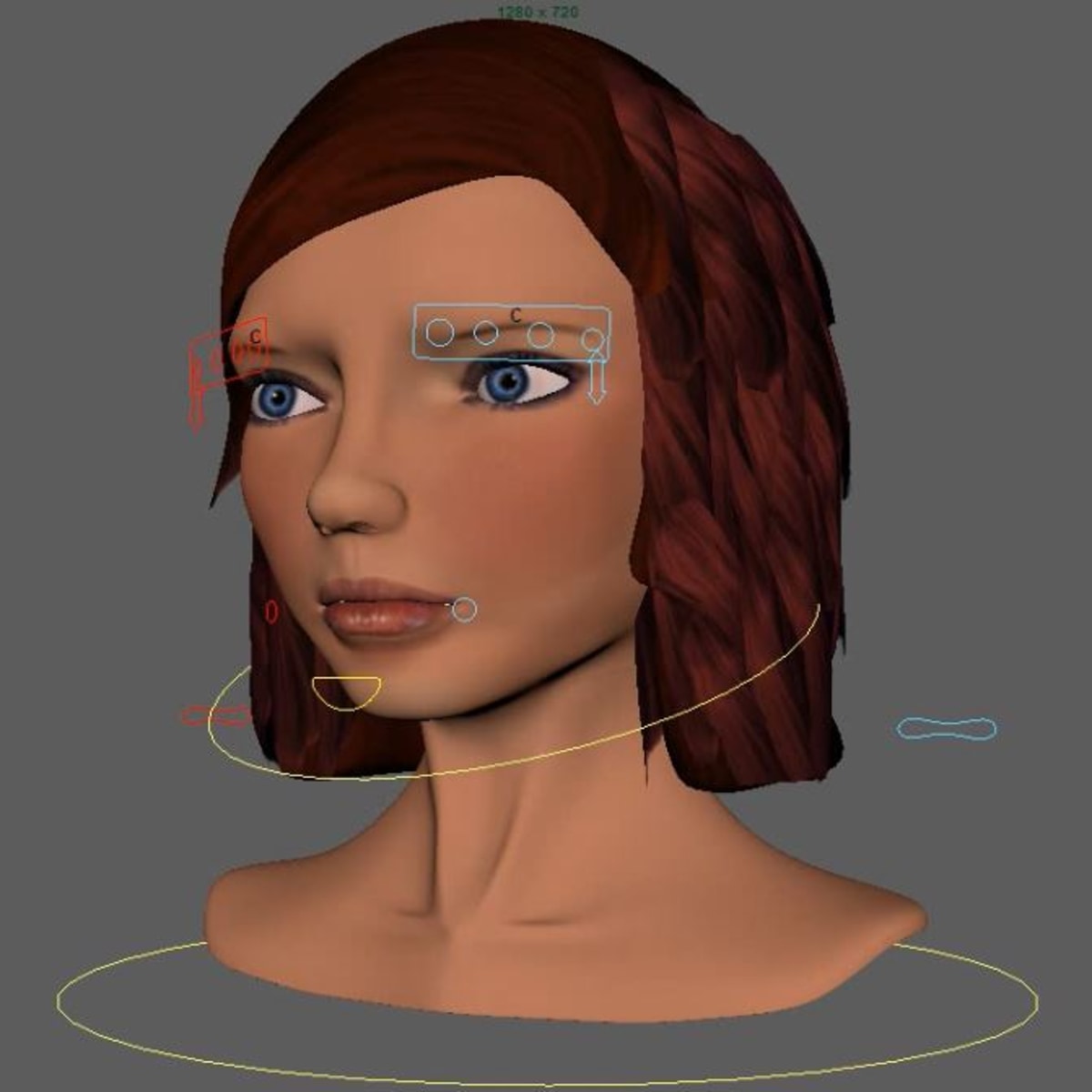 Mi Proyecto Del Curso Rigging Articulación Facial De Un Personaje 3d Domestika 4910