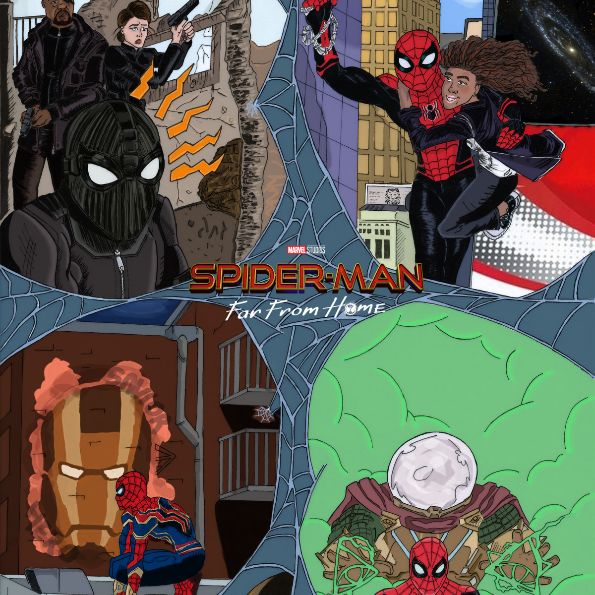 Spider-Man: Lejos de Casa - World Tour | Domestika