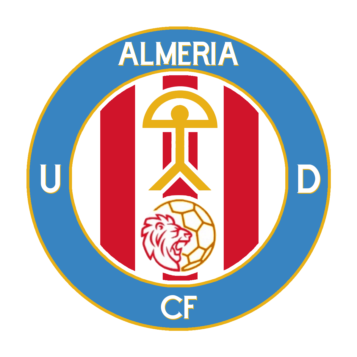 Propuesta de nuevo escudo para UD Almería CF Domestika