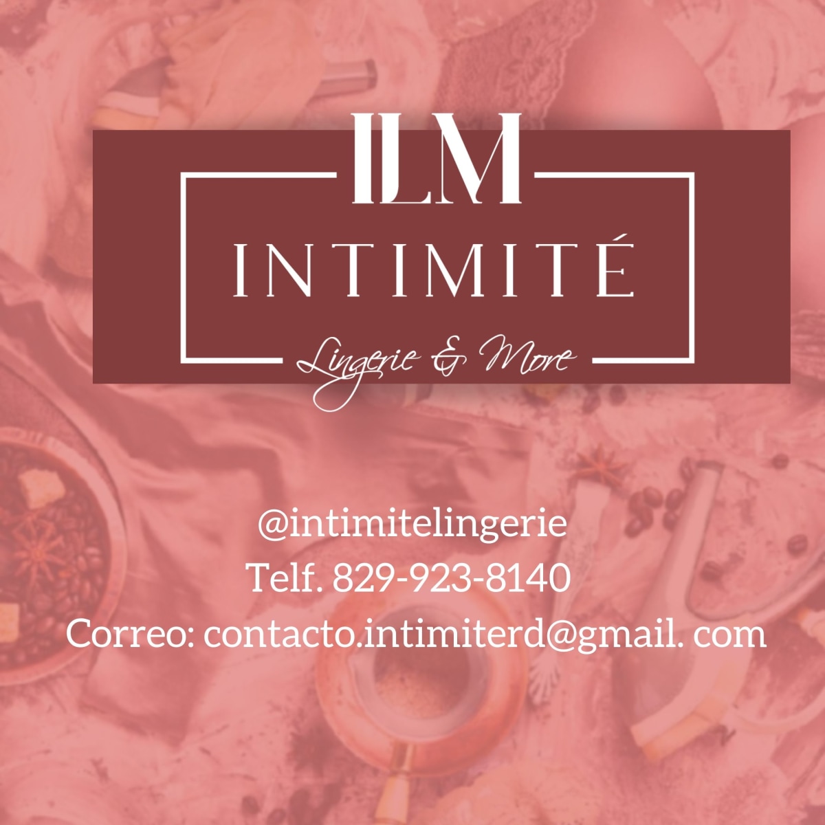 intimitelingerie, es una pequeña tienda de Lencería, Ropa Interior, de Baño Juegos Eróticos, ubicada Santo Domingo, República Dominicana. | Domestika