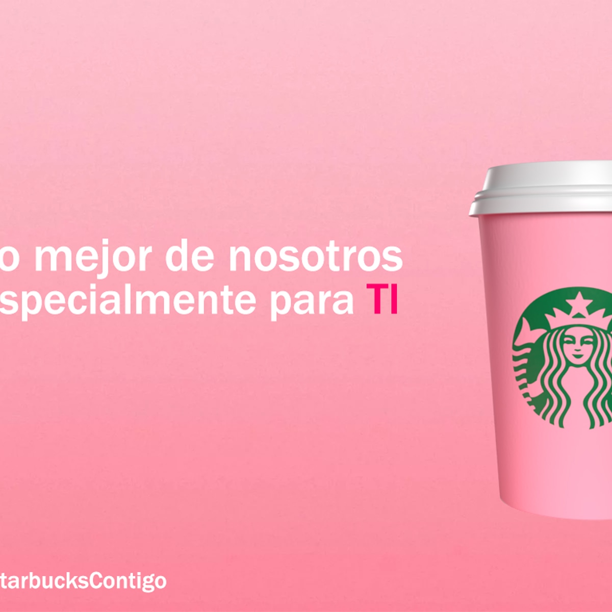 Starbucks Pink Cup 3D Domestika