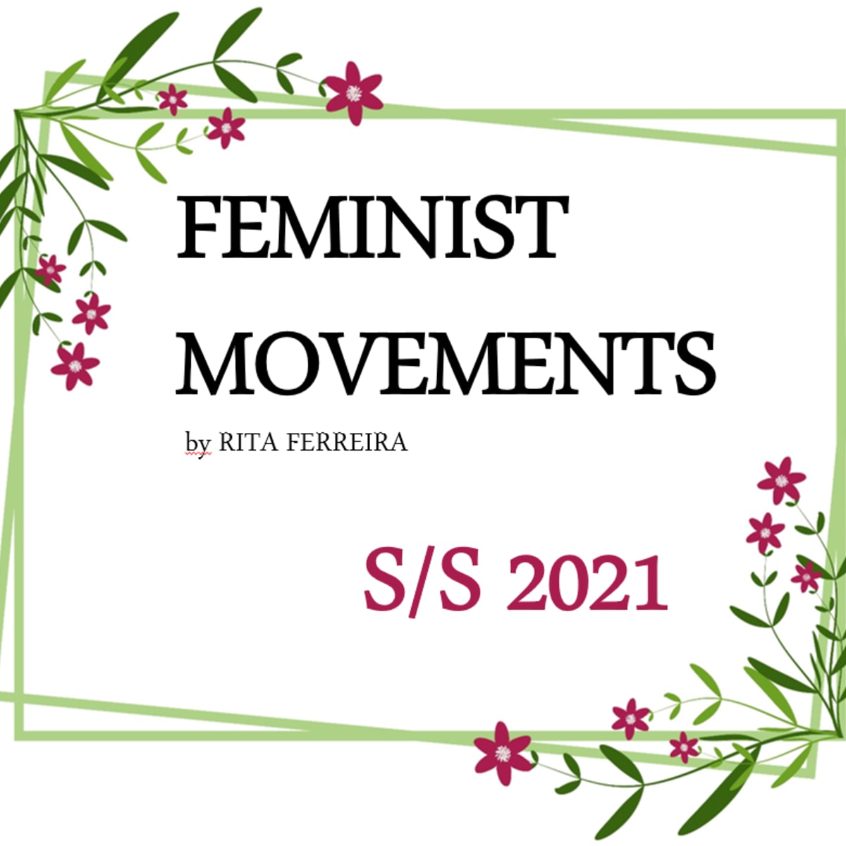 Feminist Movements Collection Ss 2021 Domestika 7178