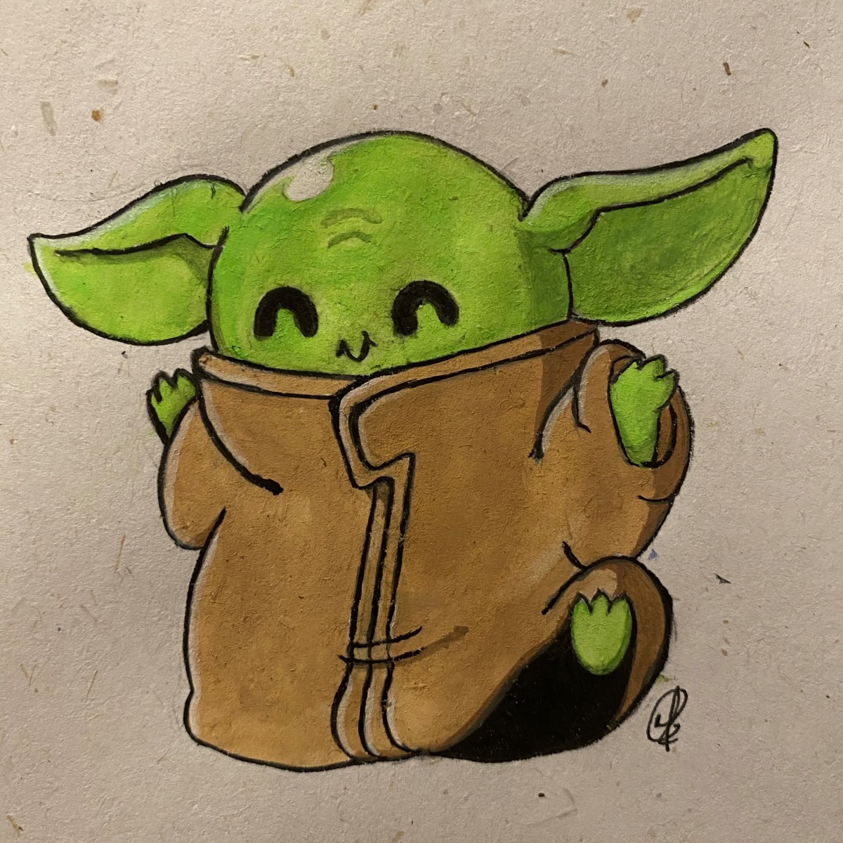 Bebe Yoda Domestika