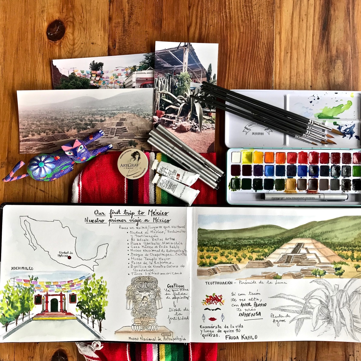 arches watercolor travel journal