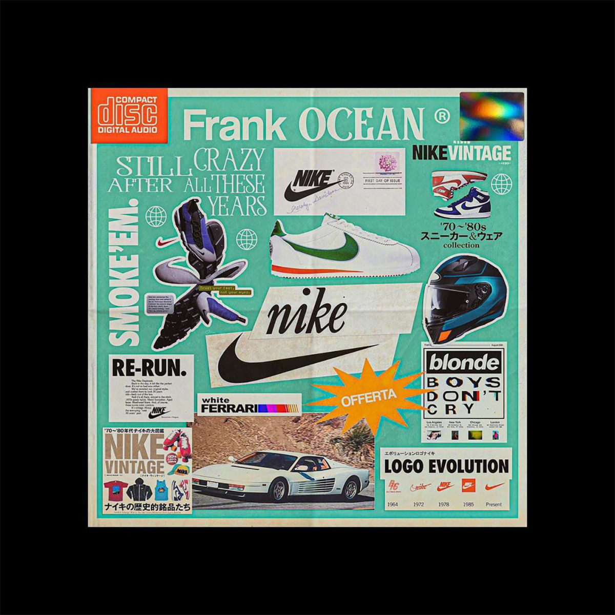tribute for "Frank Ocean - Nike" | Domestika