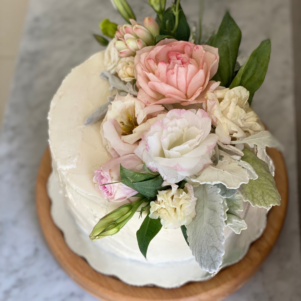 Mi Proyecto del curso: Flores de crema de mantequilla para cake design