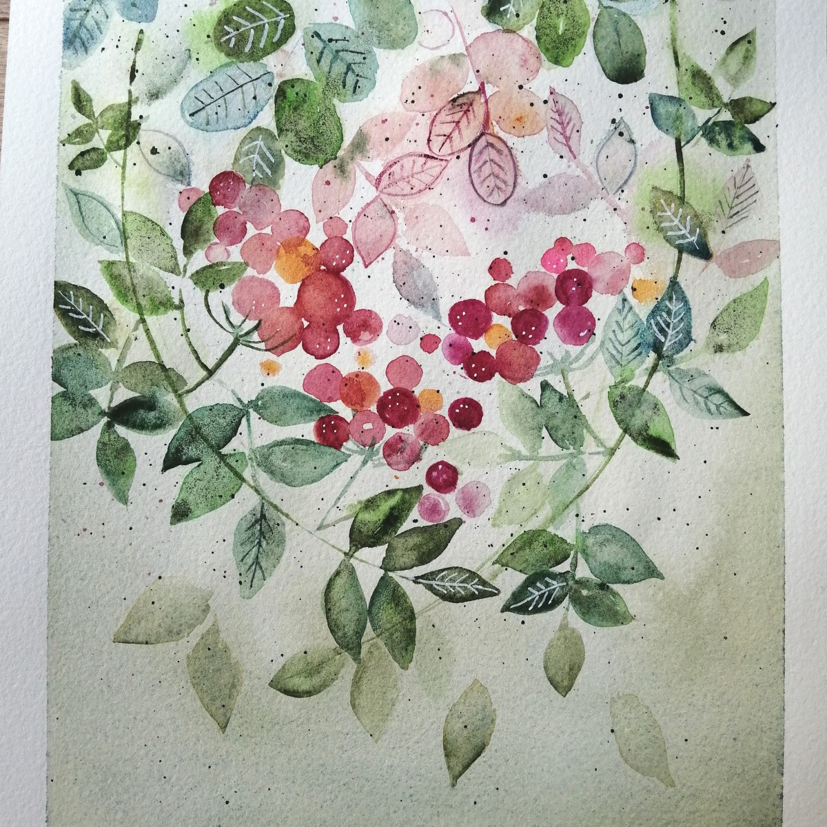 My project for course: Artistic Floral Watercolor: Connect with Nature ...