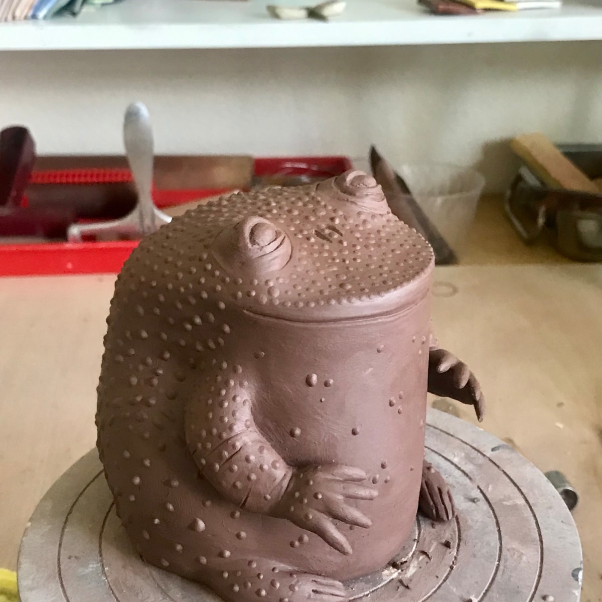 My Project For Course Ceramic Character Design Explore Color And Texture Domestika 