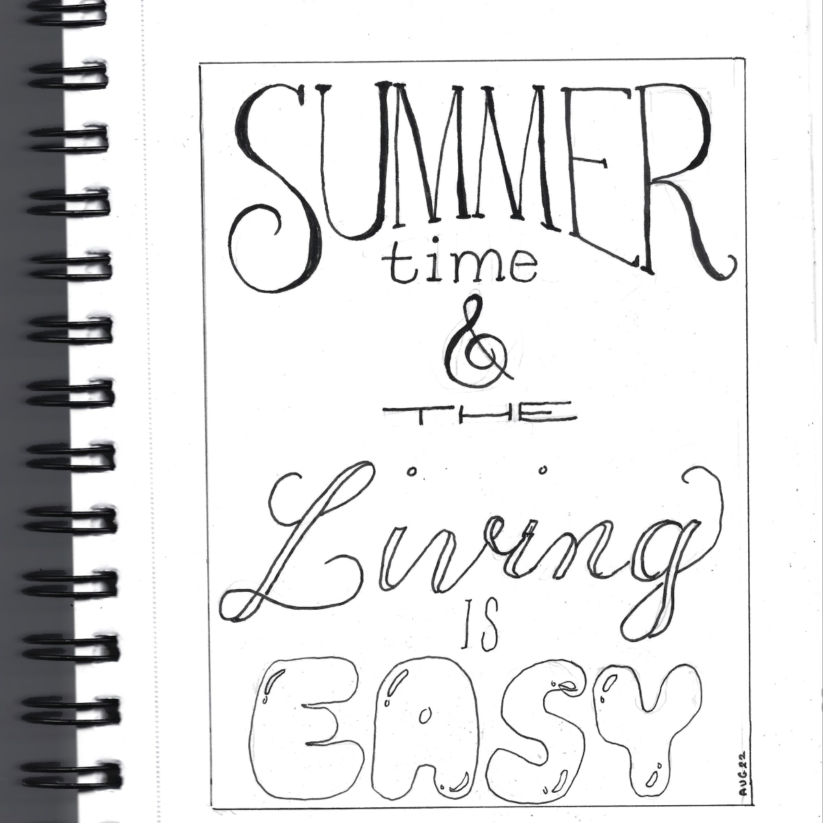 My project for course: Creative Doodling and Hand-Lettering for