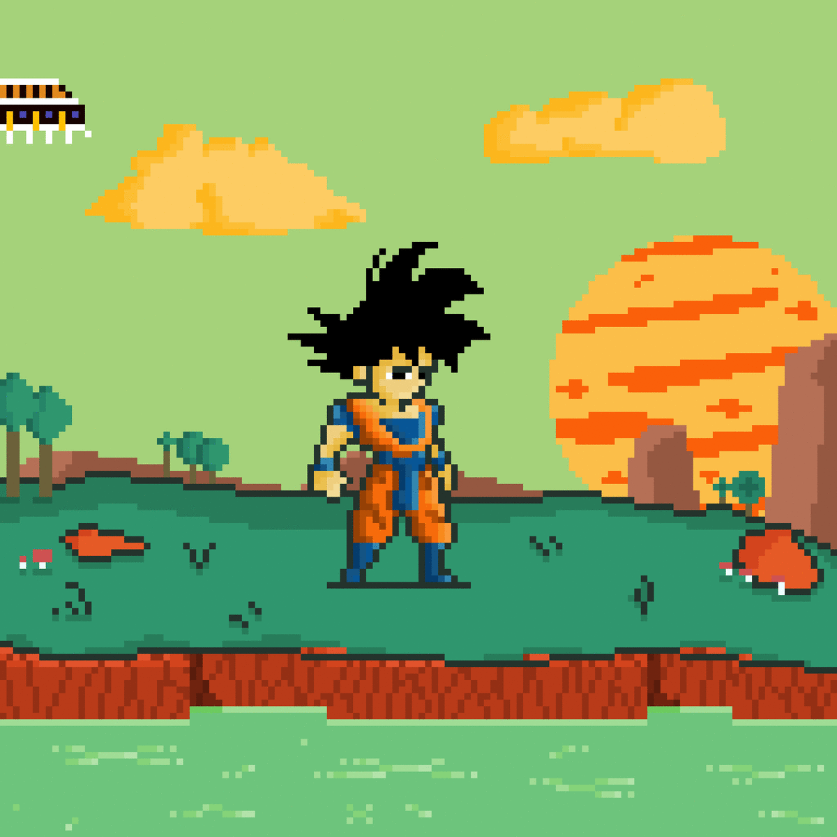 Goku, el protagonista de mi proyecto para 
