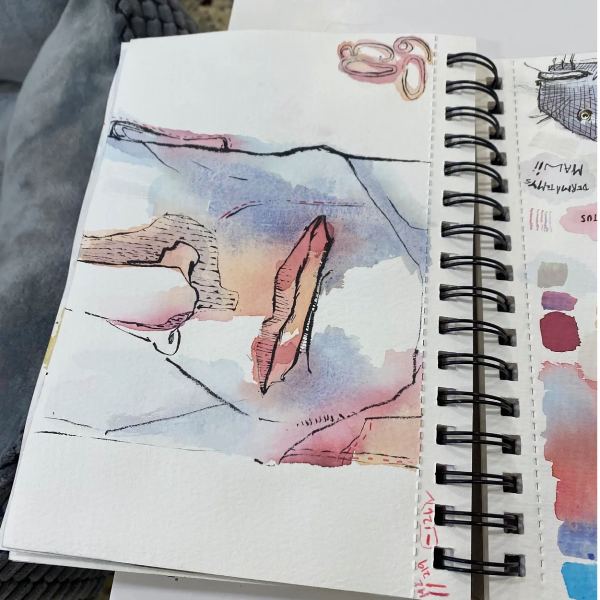 Sketchbook Watercolor, Sketchbook Drawing Paints