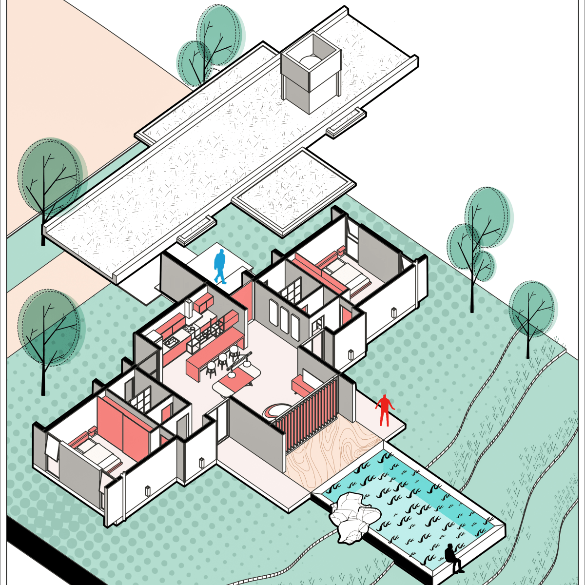 Mi Proyecto Del Curso Ilustración Digital De Proyectos Arquitectónicos Fn23grafica Domestika 