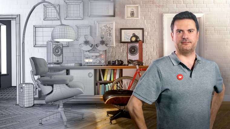 Criação de cenários CGI em miniatura