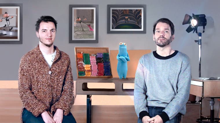 Animación en stop motion con plastilina