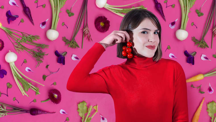 Gastronomische Kreativität und Musterkomposition