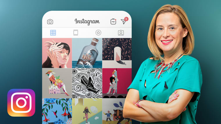 Creación de un porfolio de ilustración en Instagram