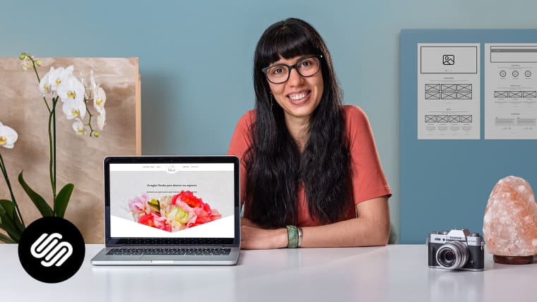 Creación de una página web en Squarespace