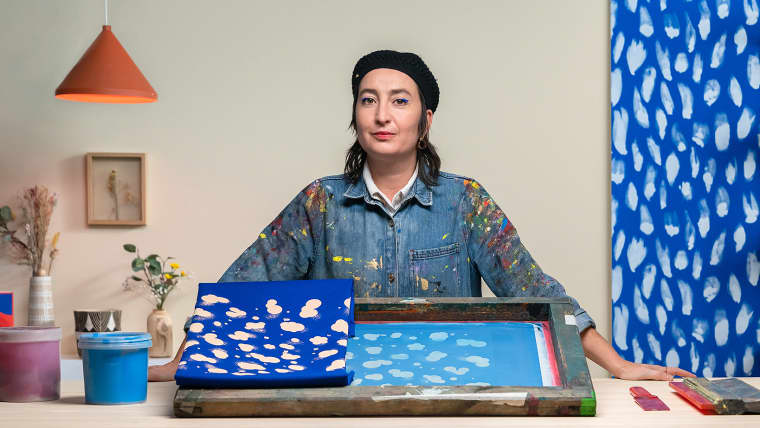 Curso online - Serigrafía textil: diseña y estampa patrones (Ana Moura)