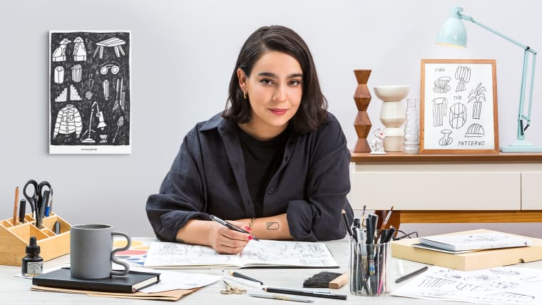 Sketchbook para coleccionar ideas ilustradas