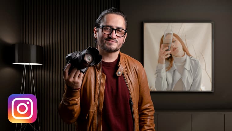 Retrato de tendencia para Instagram