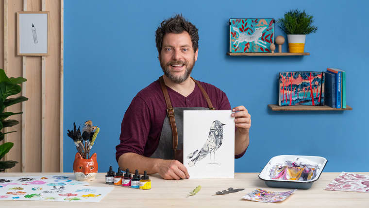 Creative Illustration: Play with Unexpected Materials