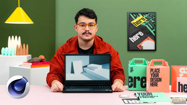 Criação de mock-ups 3D com Cinema 4D