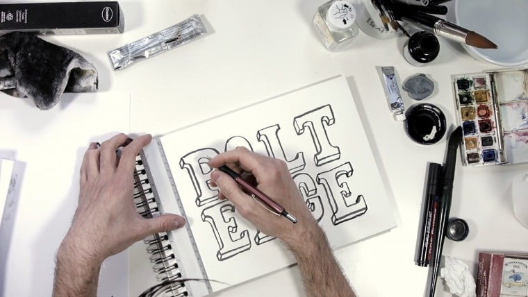 By Hand and On The Cover