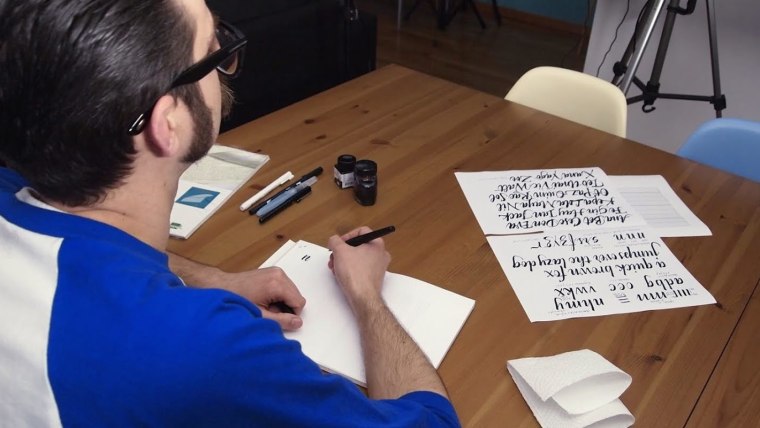Calligraphy and Rock’n’Roll