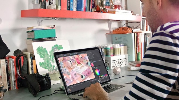 Animation de bumpers de télévision avec motion graphics
