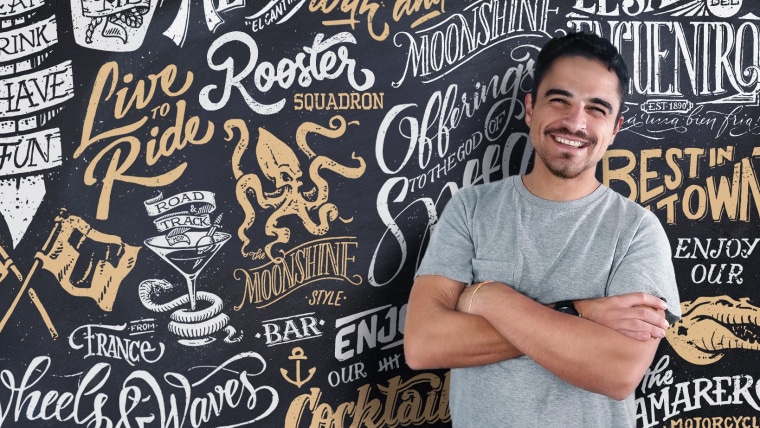 Large Format Lettering