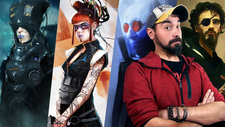 Diseño de personajes para concept art