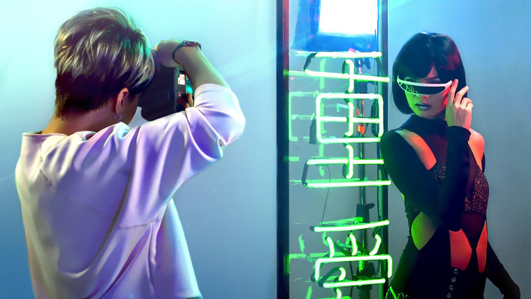 Fotografía y retoque de retrato con luz continua