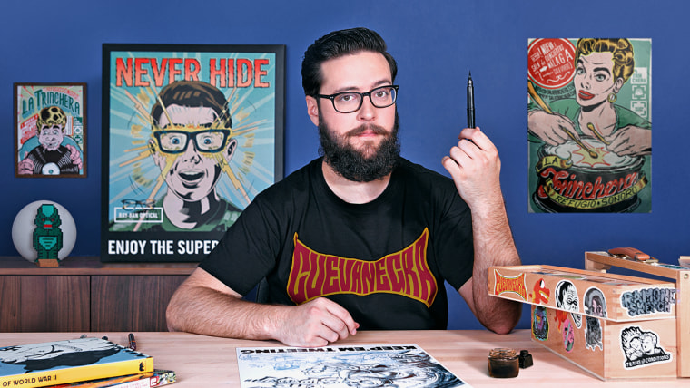Ilustración lowbrow: viaja al pasado con estilo