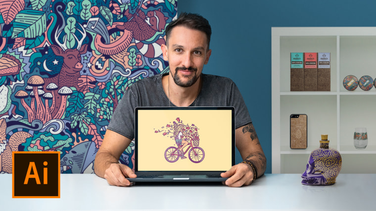 Illustration vectorielle dans le style doodle