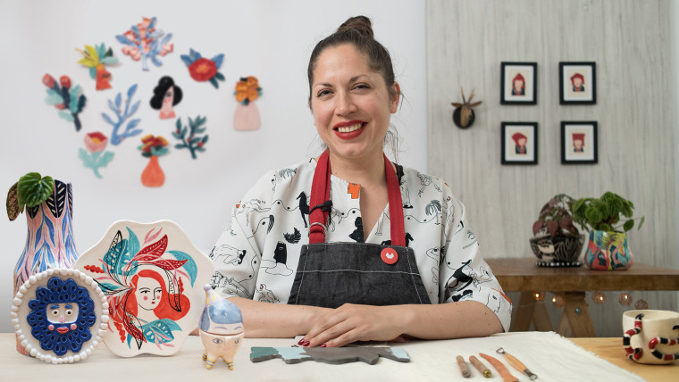 Técnicas de ilustração e modelagem em cerâmica