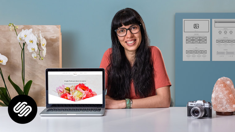 Création d'un site web sur Squarespace