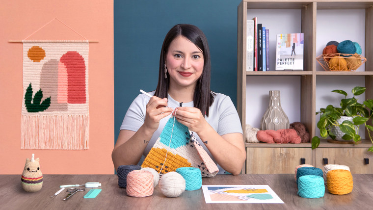 Crochet intarsia : tricotez vos propres tentures